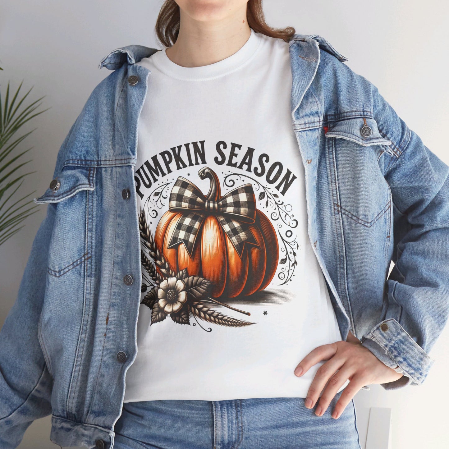 Pumpkin Season Unisex Heavy Cotton Tee