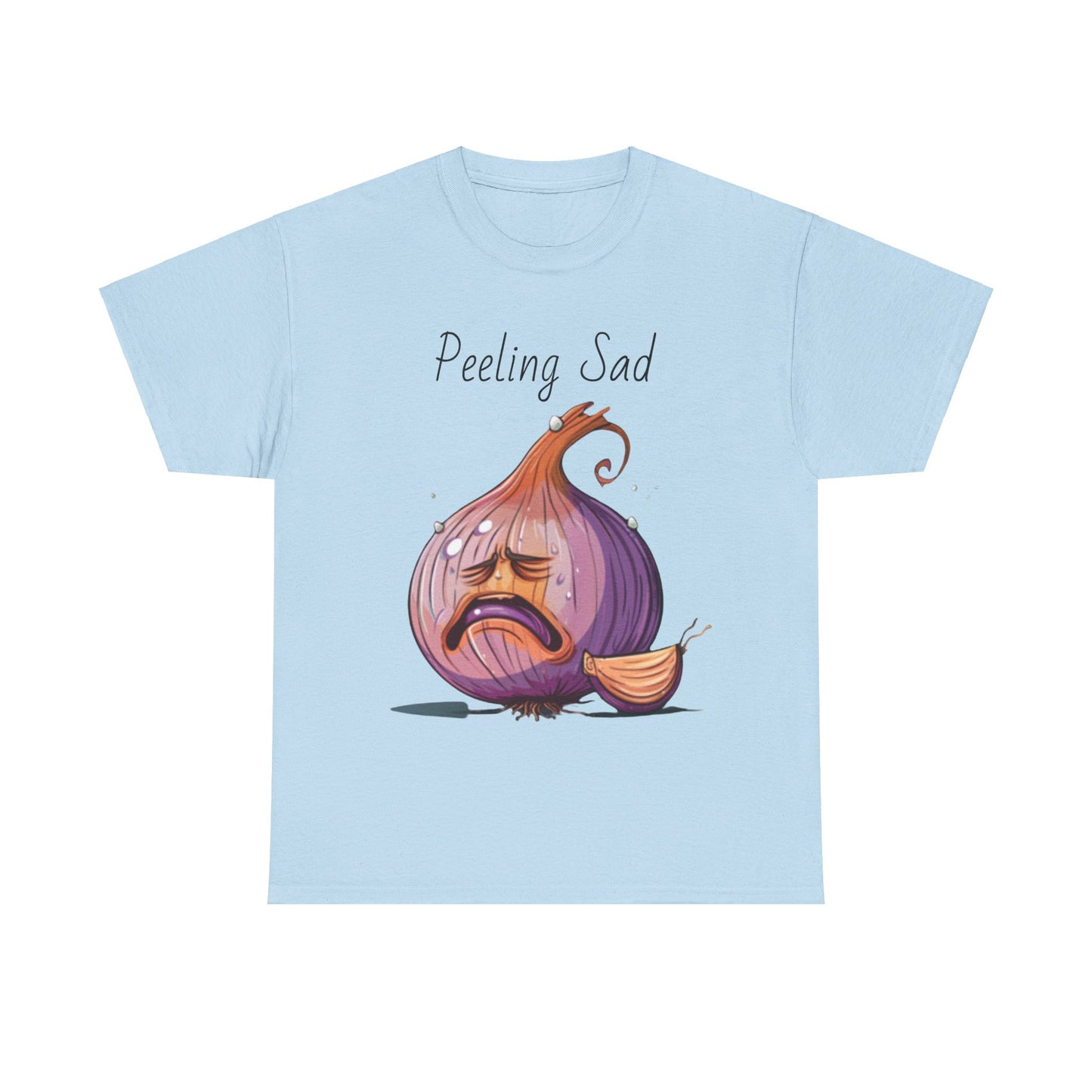 Peeling Sad Unisex Heavy Cotton Tee