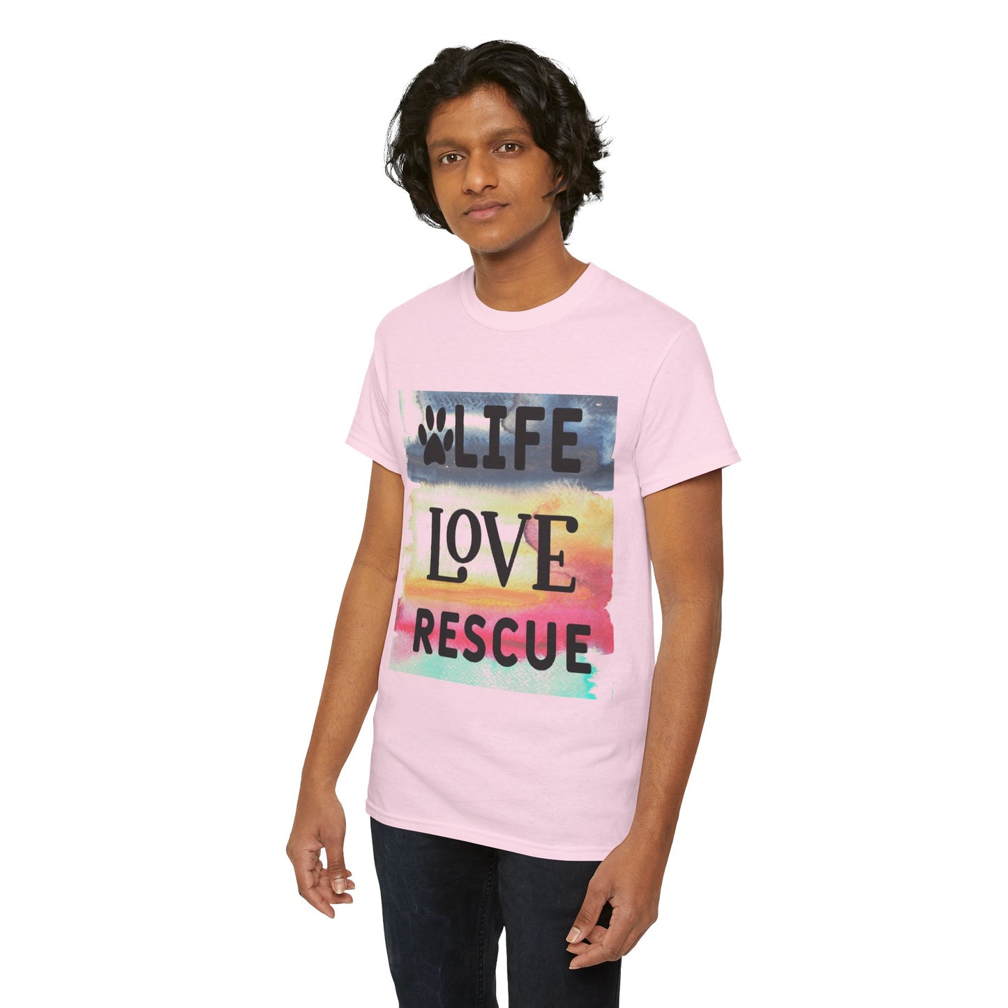 Life Love Rescue Unisex Heavy Cotton Tee