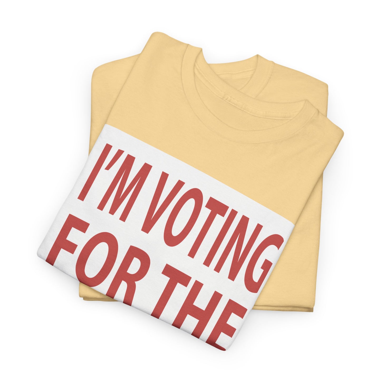 Voting For A Felon Unisex Heavy Cotton Tee