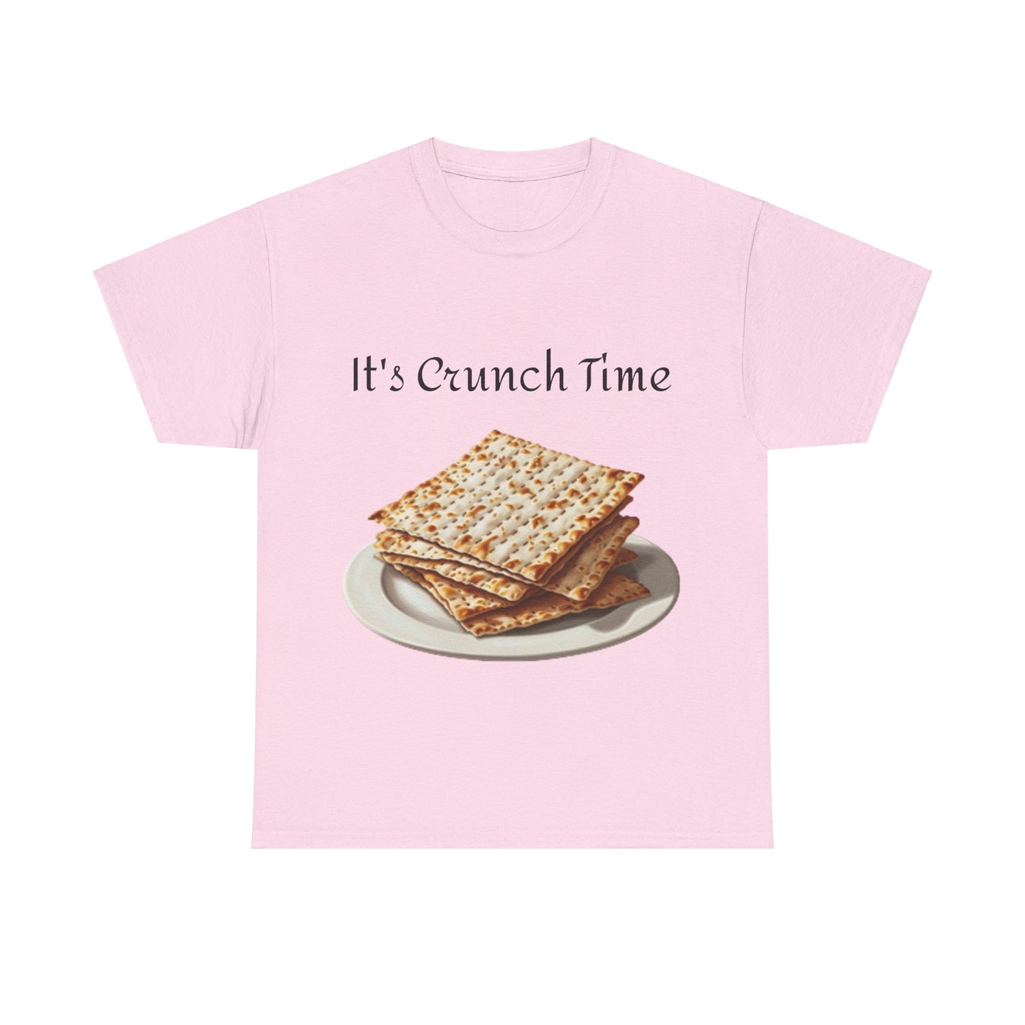 It's Crunch Time Matza Unisex Heavy Cotton Tee