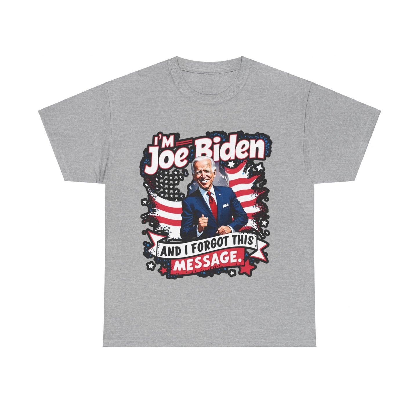 Biden I Forgot Unisex Heavy Cotton Tee