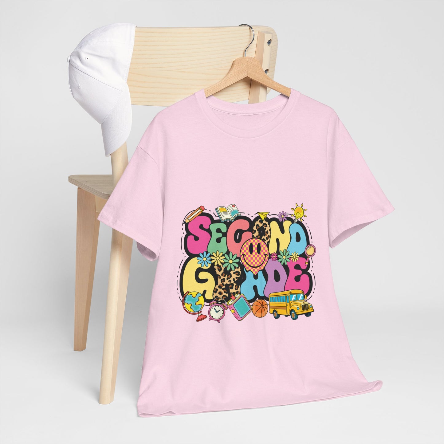 Second Grade Unisex Heavy Cotton Tee