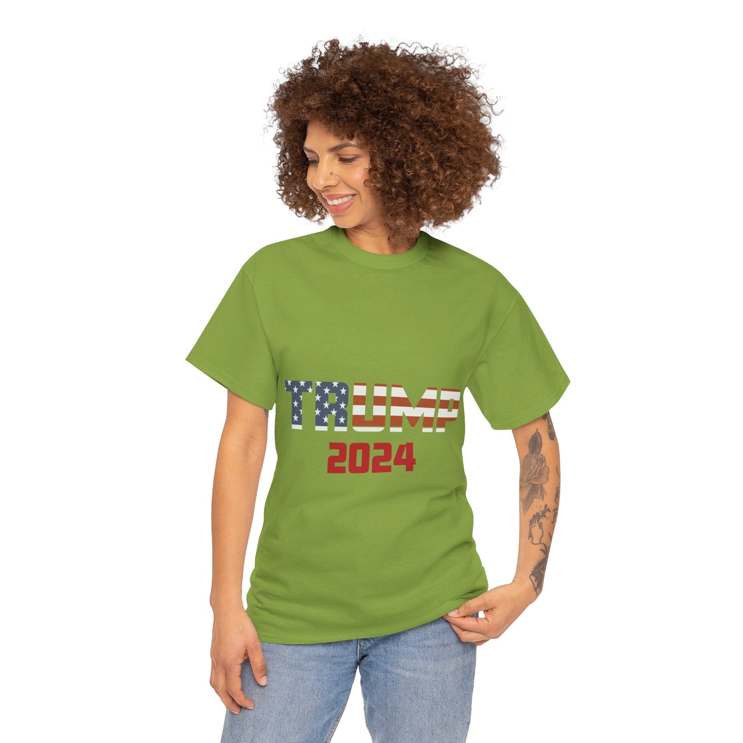 Trump 2024 B Unisex Heavy Cotton Tee