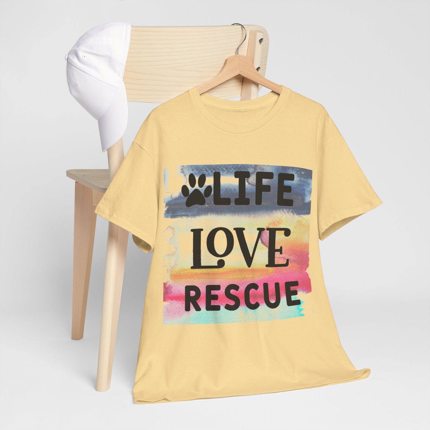 Life Love Rescue Unisex Heavy Cotton Tee