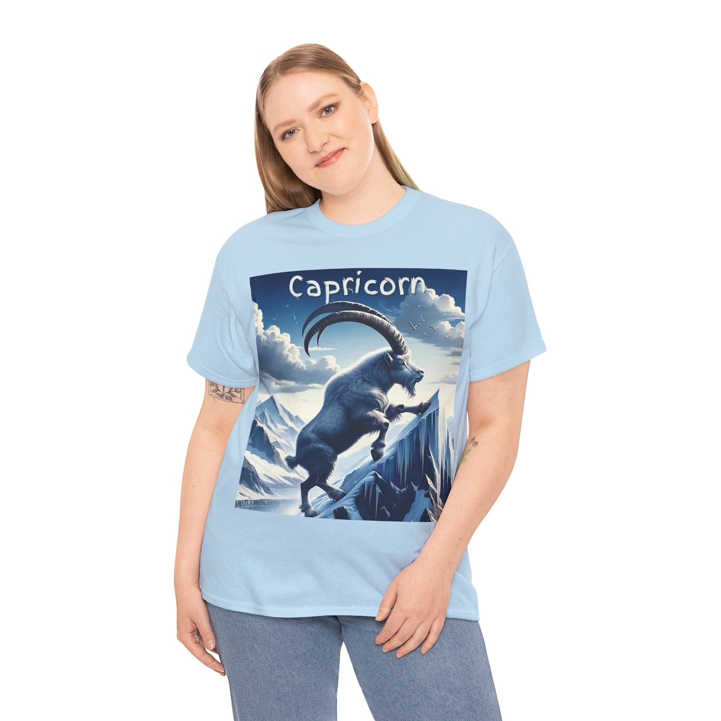 Capricorn Unisex Heavy Cotton Tee