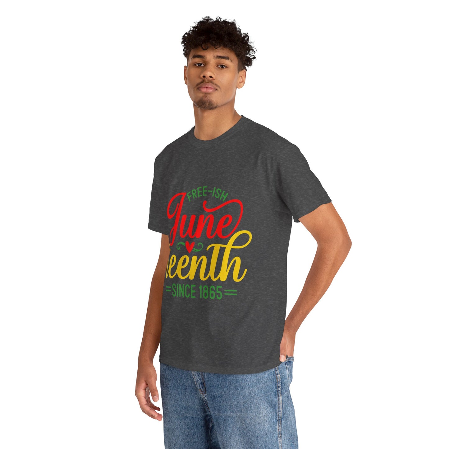 Juneteenth Free-ish Unisex Heavy Cotton Tee