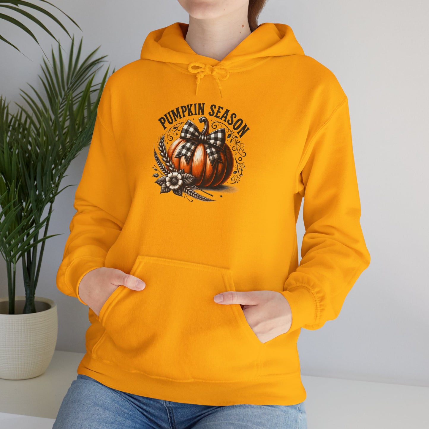 Pumpkin Season Unisex Hooded Sweatshirt