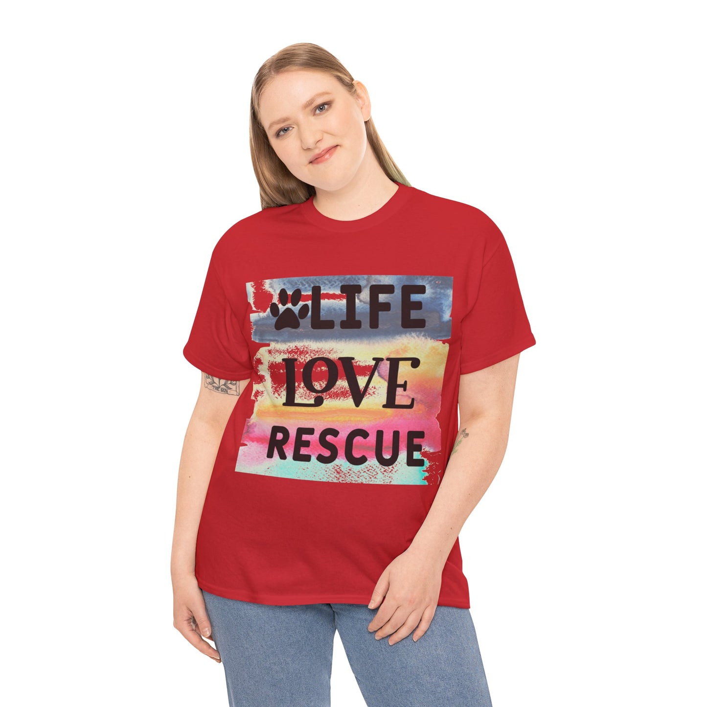 Life Love Rescue Unisex Heavy Cotton Tee