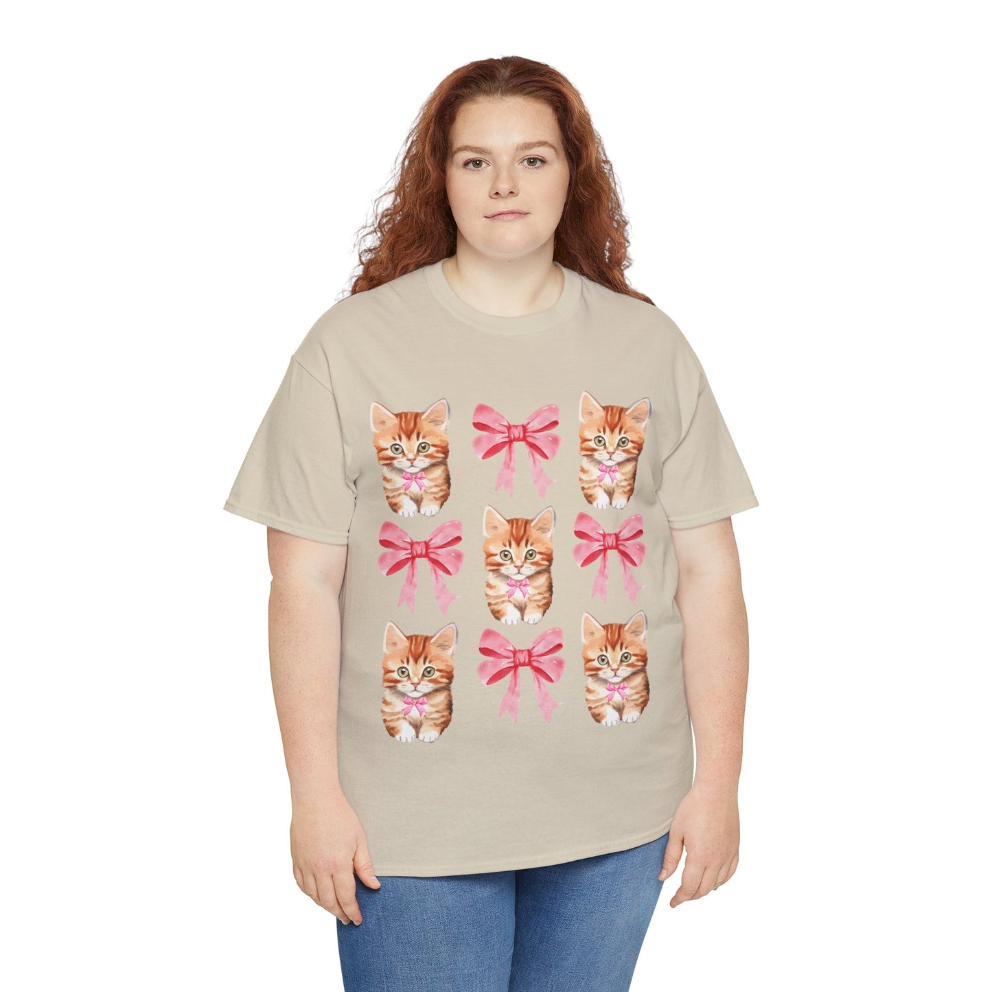 Cat Coquette Unisex Heavy Cotton Tee