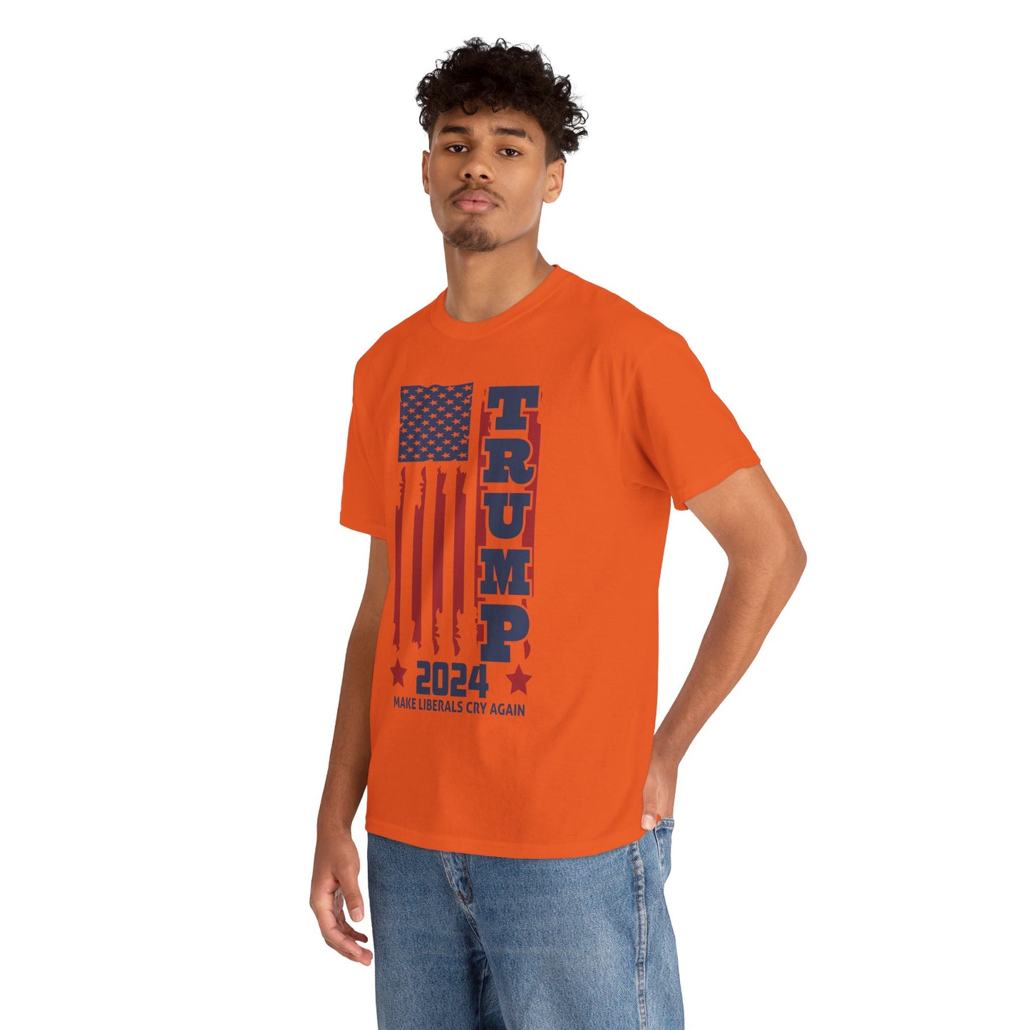 Trump 2024 A Unisex Heavy Cotton Tee