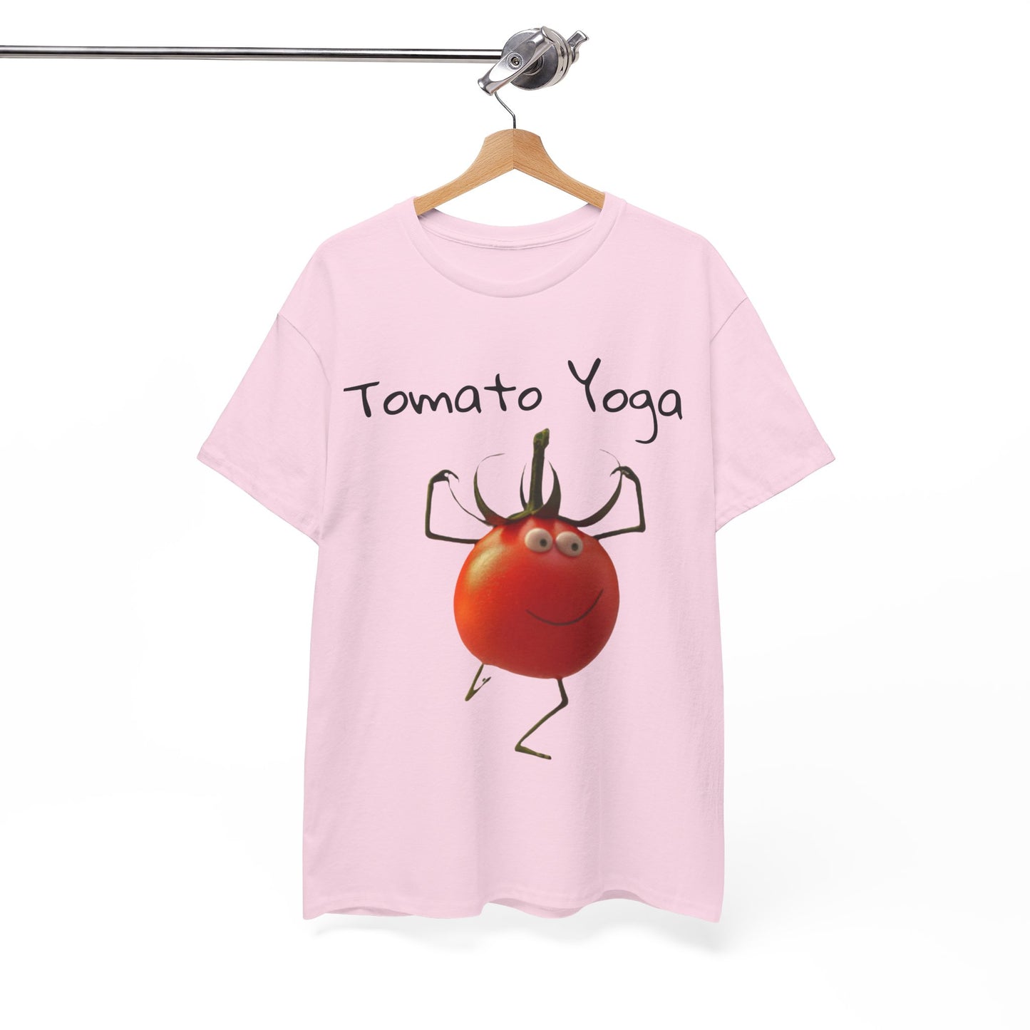 Tomato Yoga Unisex Heavy Cotton Tee