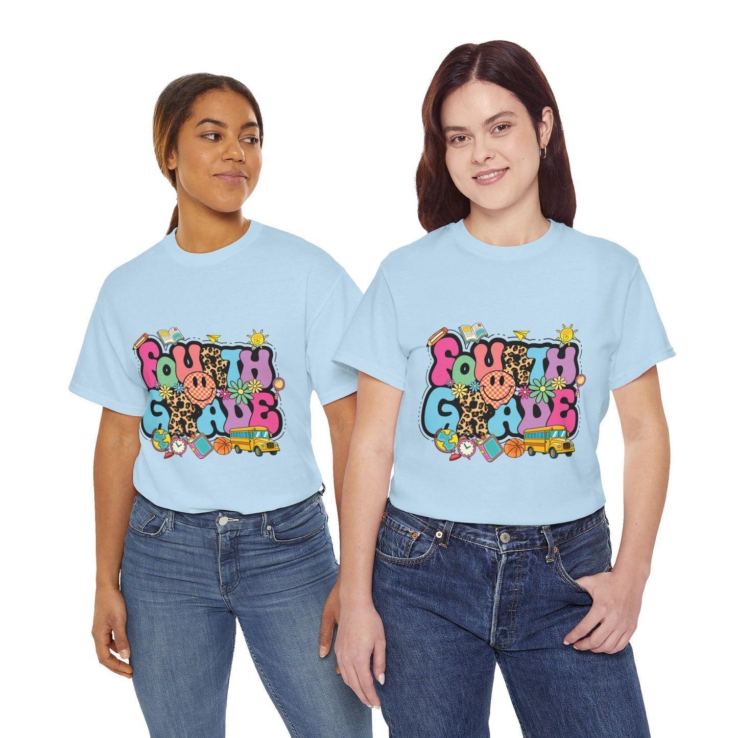 Fourth Grade Unisex Heavy Cotton Tee