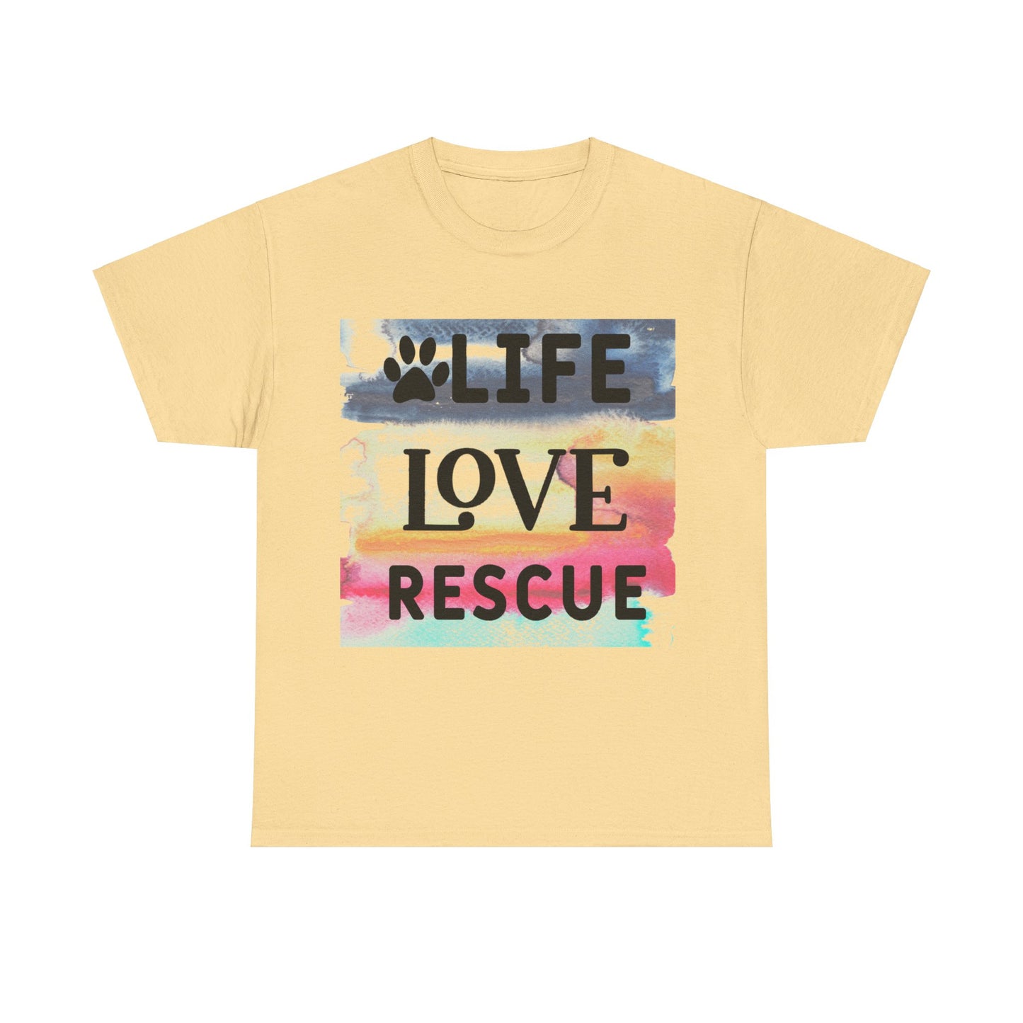 Life Love Rescue Unisex Heavy Cotton Tee