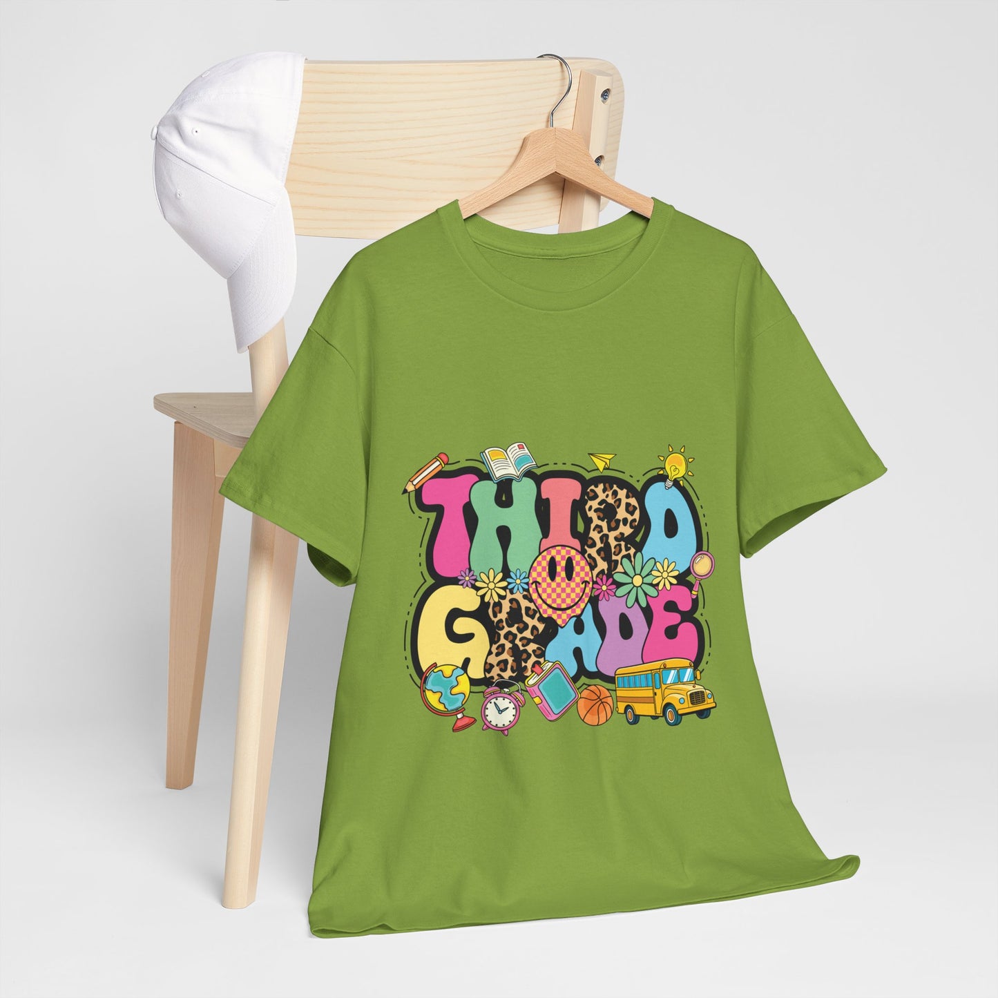 Third Grade Unisex Heavy Cotton Tee