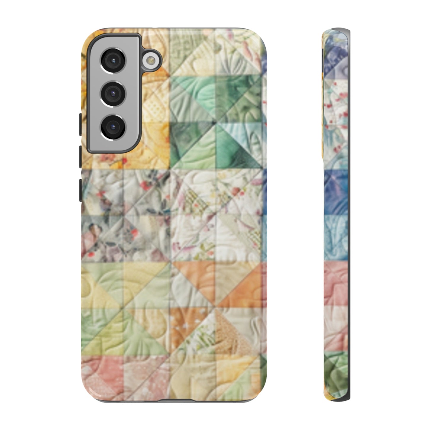 Pastel Quilt Tough Cases