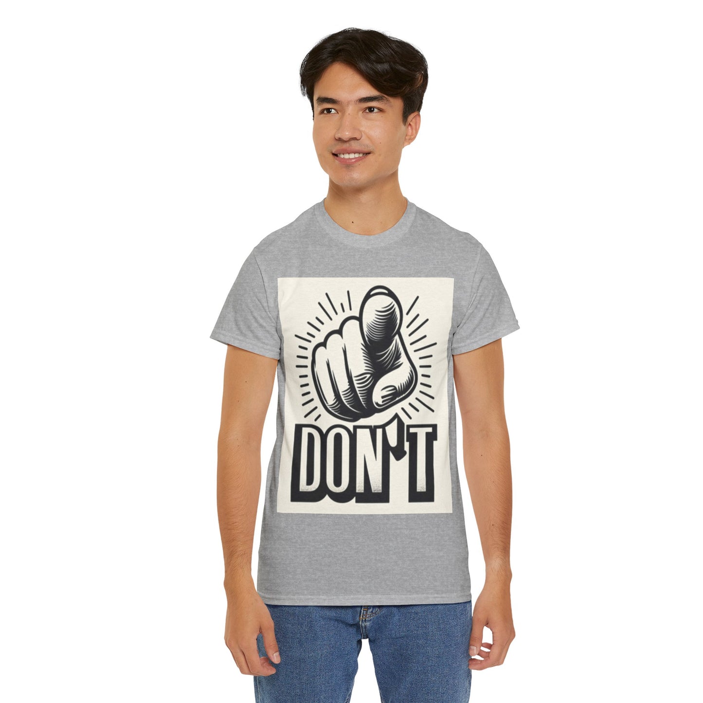 Don't Finger Unisex Heavy Cotton Tee