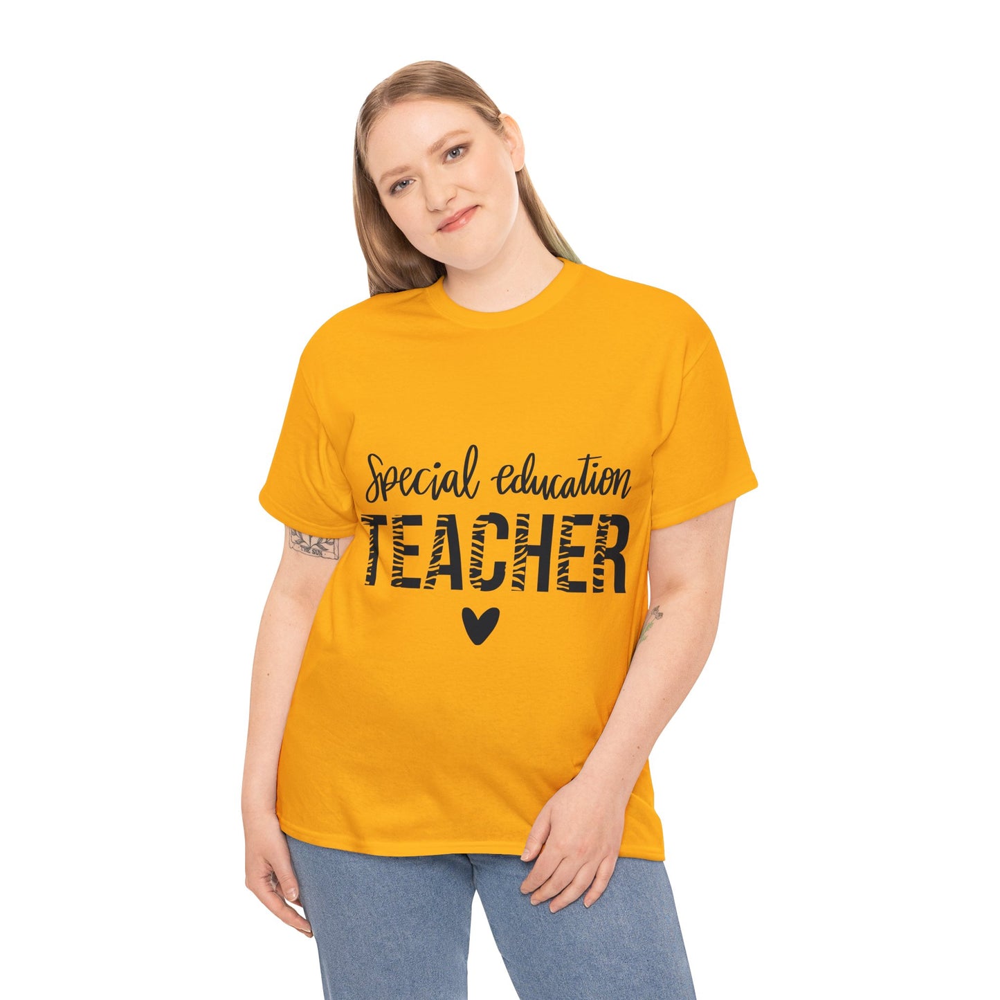 Special Education Teacher Unisex Heavy Cotton Tee