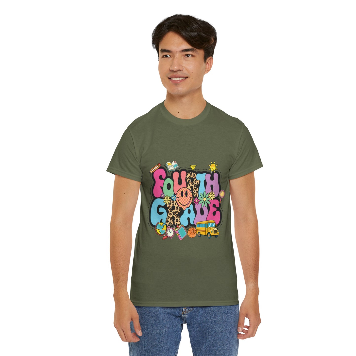 Fourth Grade Unisex Heavy Cotton Tee