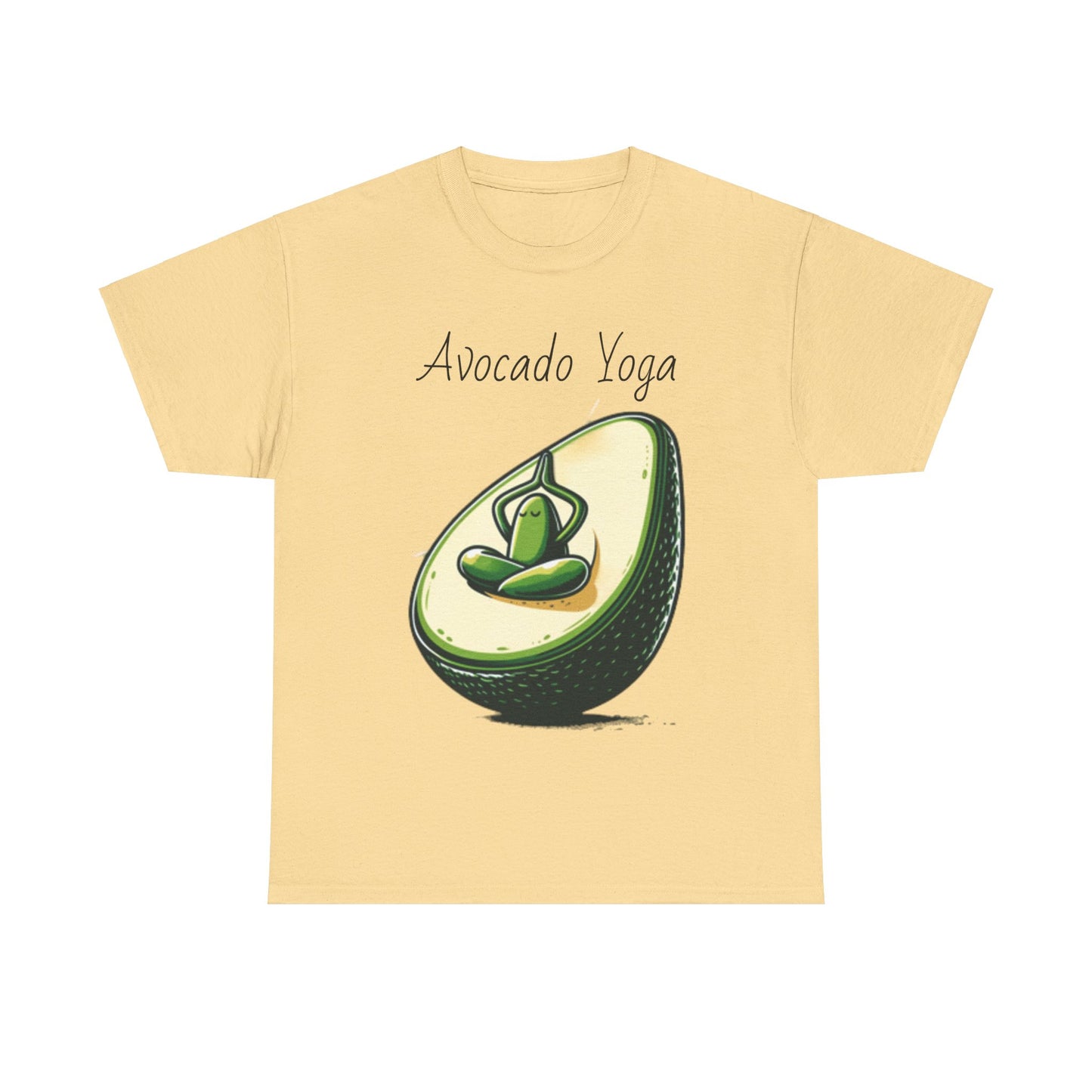 Avocado Yoga Unisex Heavy Cotton Tee