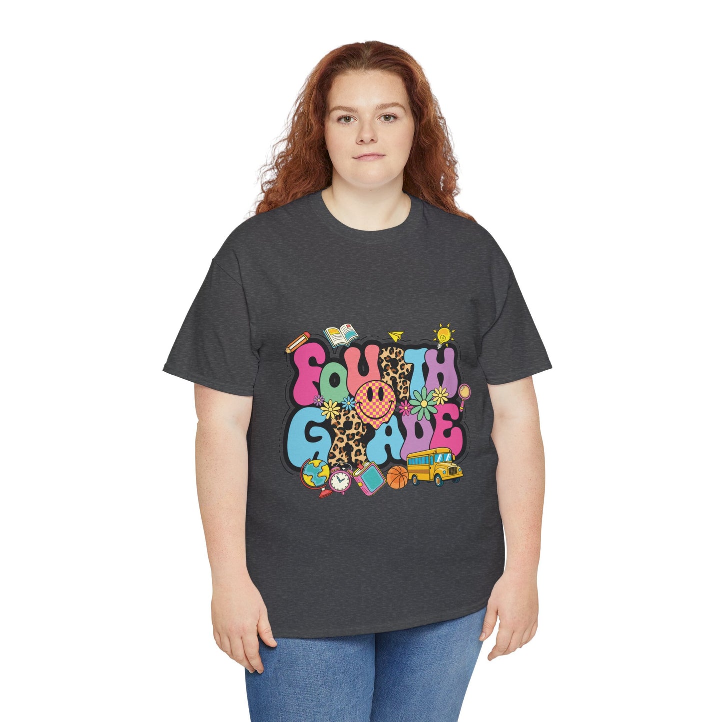 Fourth Grade Unisex Heavy Cotton Tee