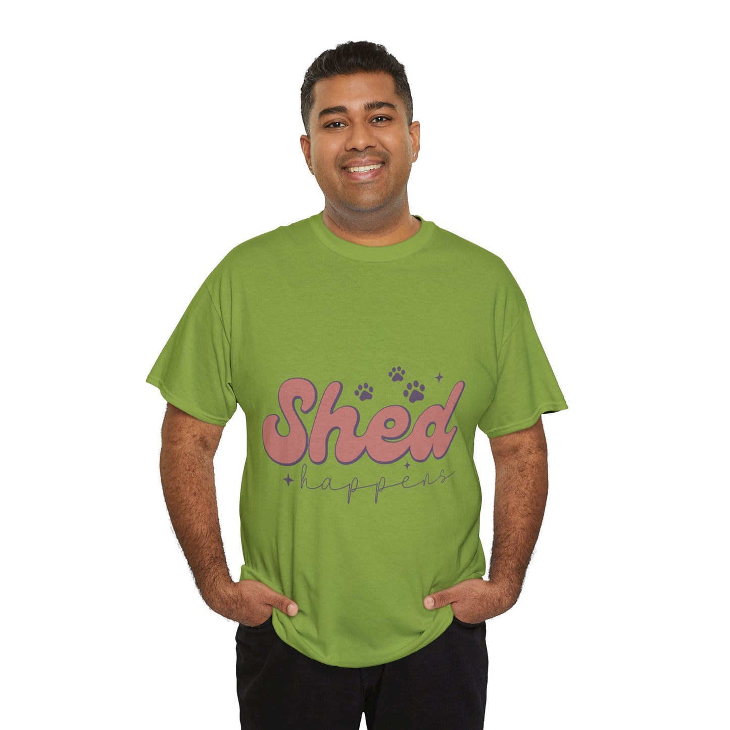 Shed Happens Unisex Heavy Cotton Tee