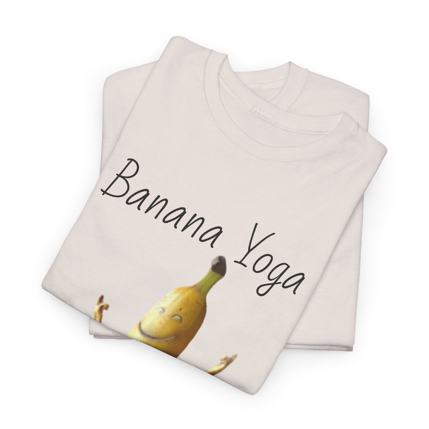 Banana Yoga2 Unisex Heavy Cotton Tee