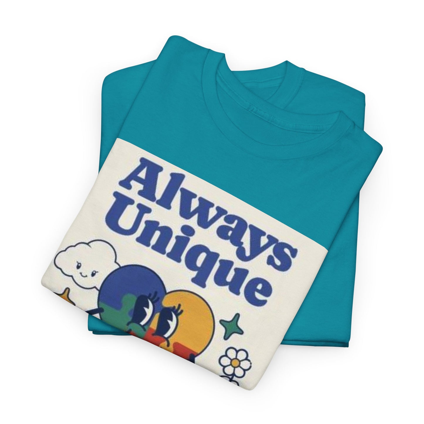 Always Unique Autism Awareness Unisex Heavy Cotton Tee