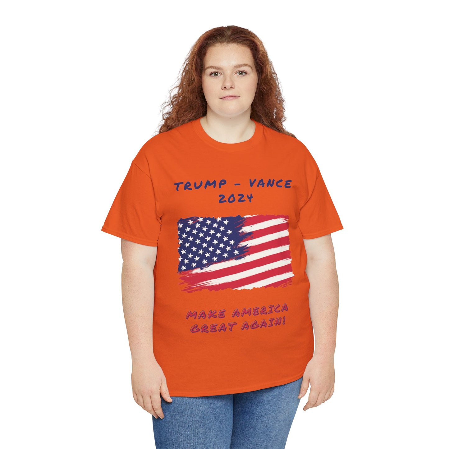 Trump Vance Unisex Heavy Cotton Tee