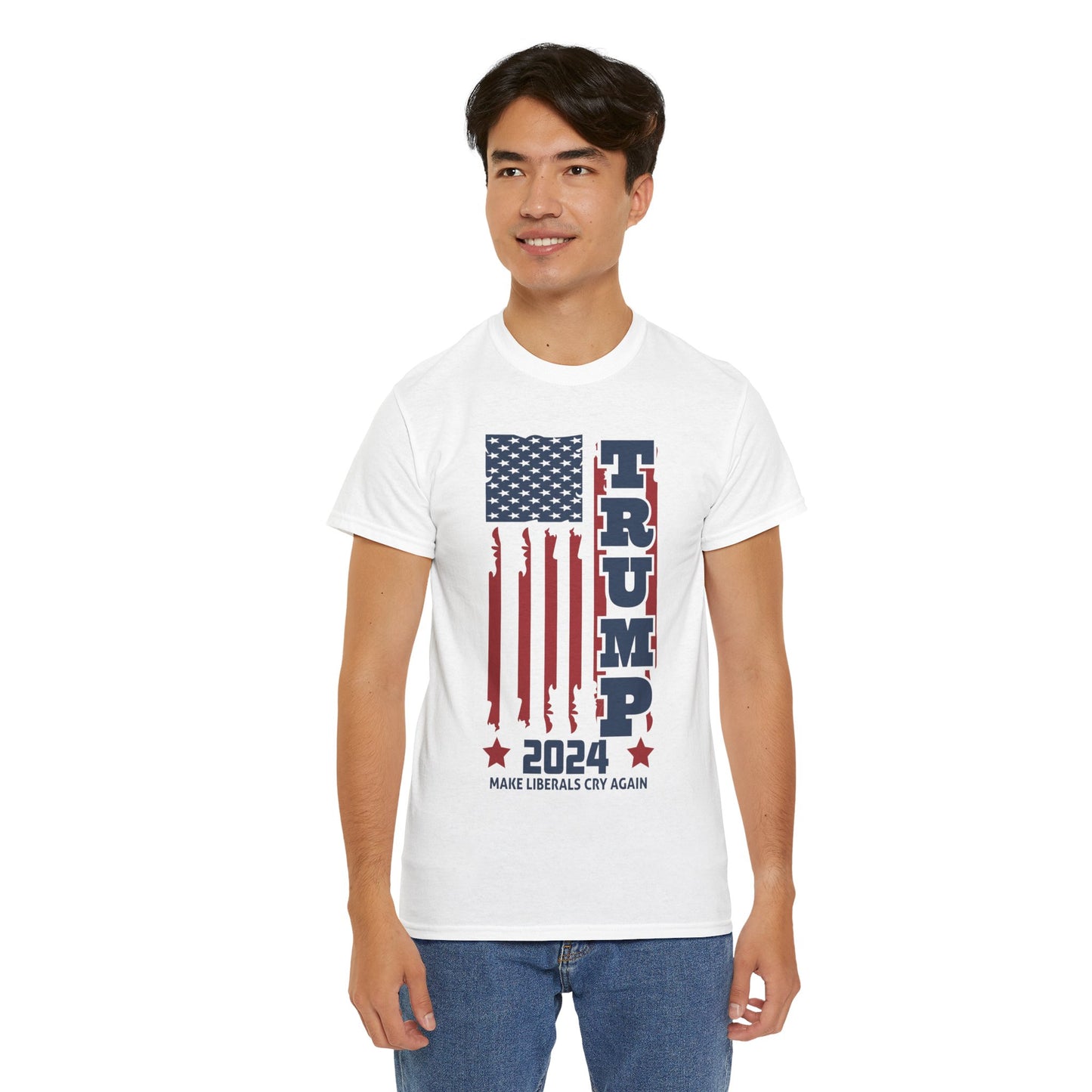 Trump 2024 A Unisex Heavy Cotton Tee