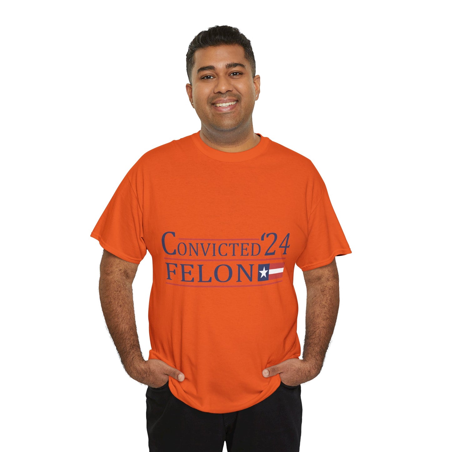 Convicted Felon Unisex Heavy Cotton Tee