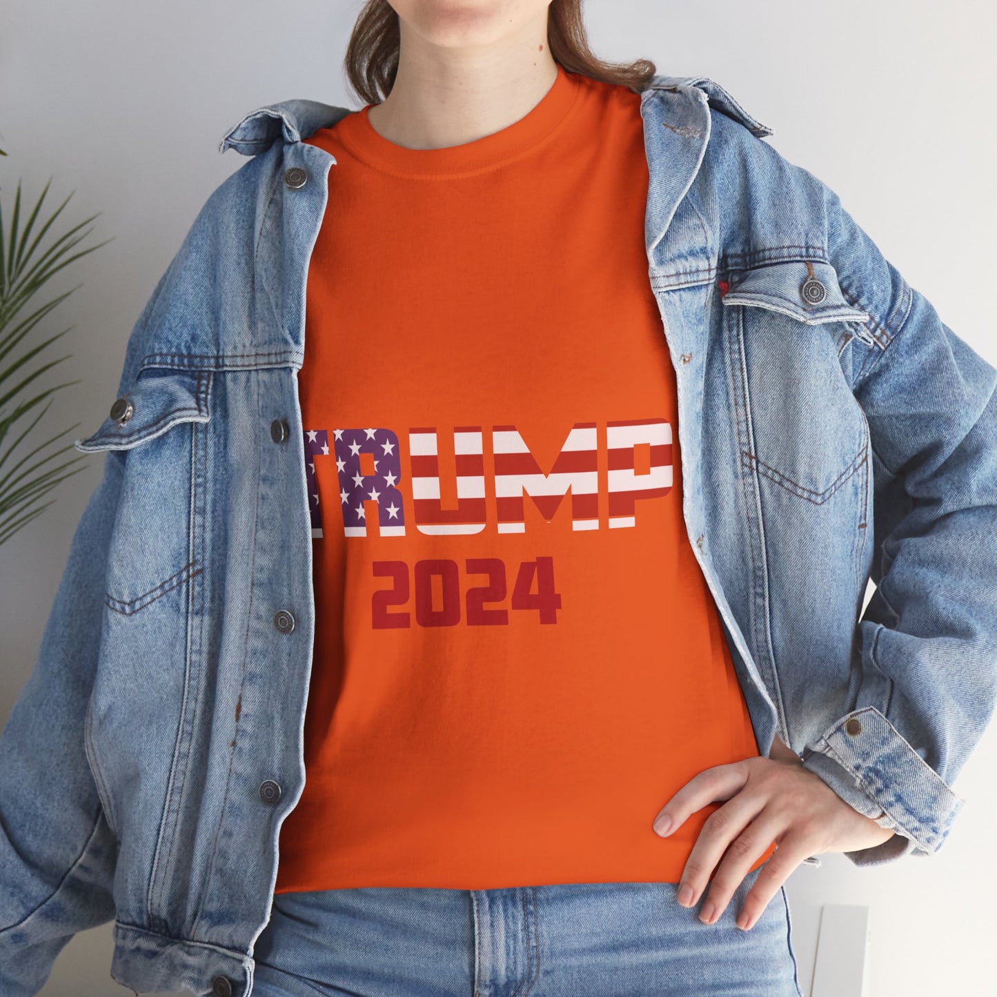 Trump 2024 B Unisex Heavy Cotton Tee