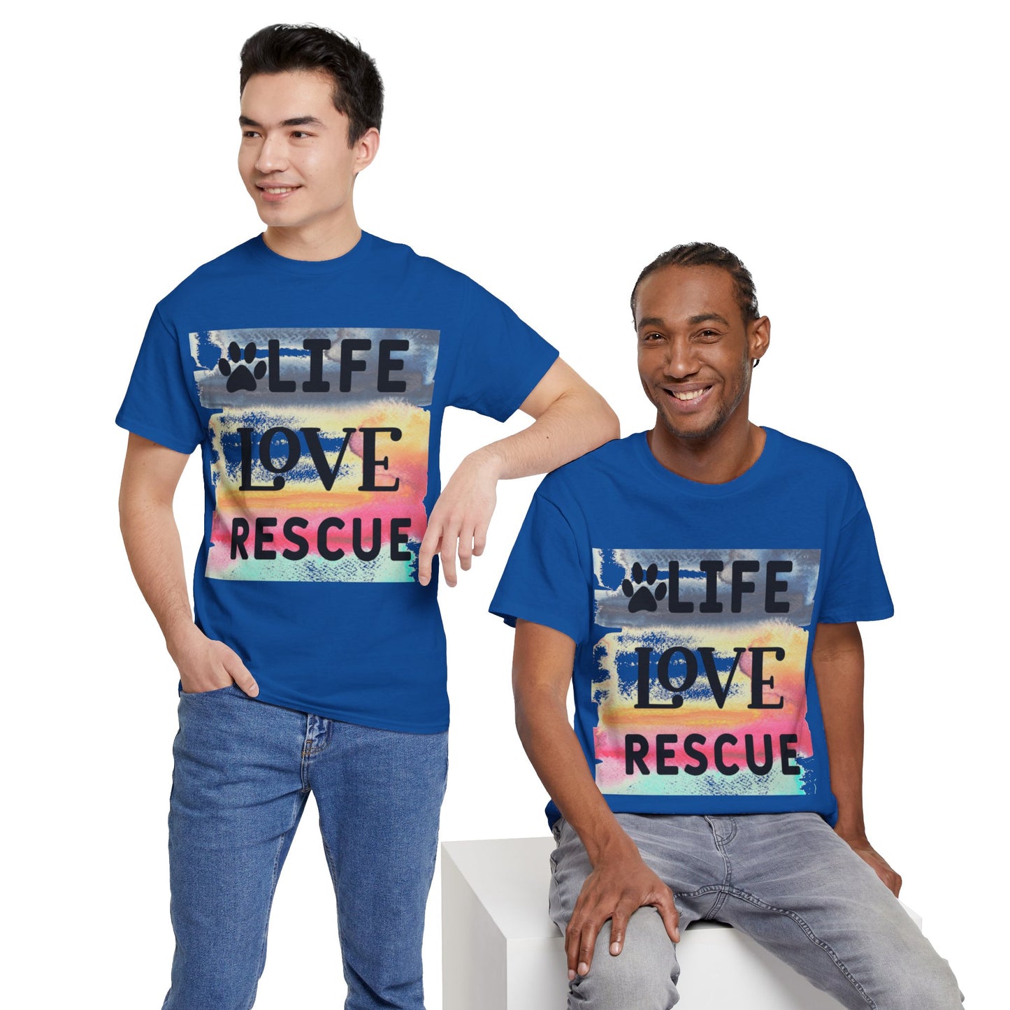 Life Love Rescue Unisex Heavy Cotton Tee