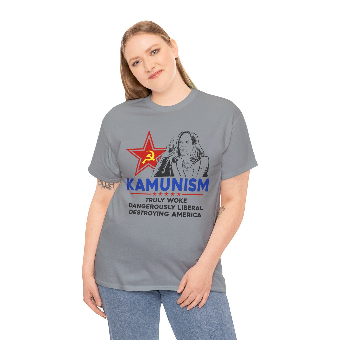 Kamunism2 Unisex Heavy Cotton Tee