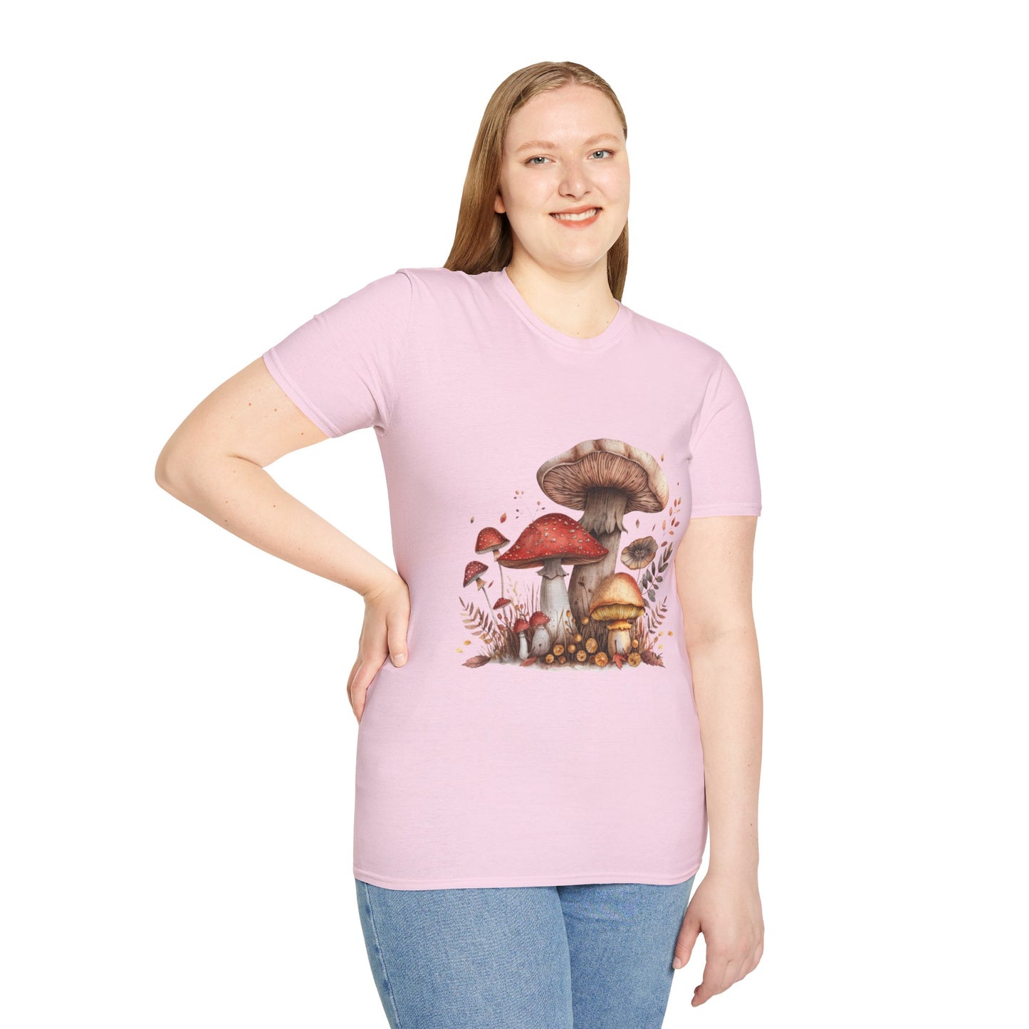 Mushroomed Unisex Softstyle T-Shirt