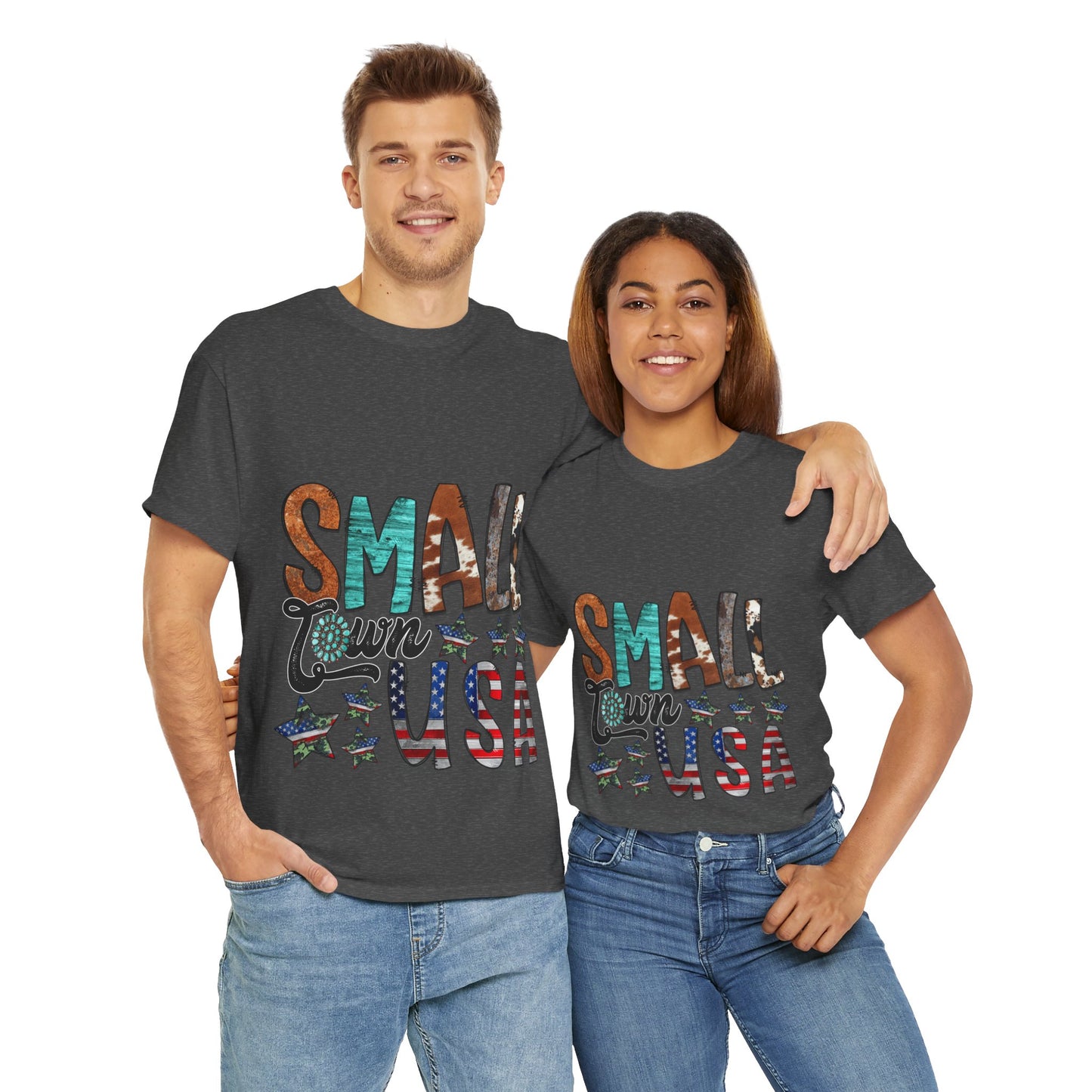 Small Town USA Unisex Heavy Cotton Tee