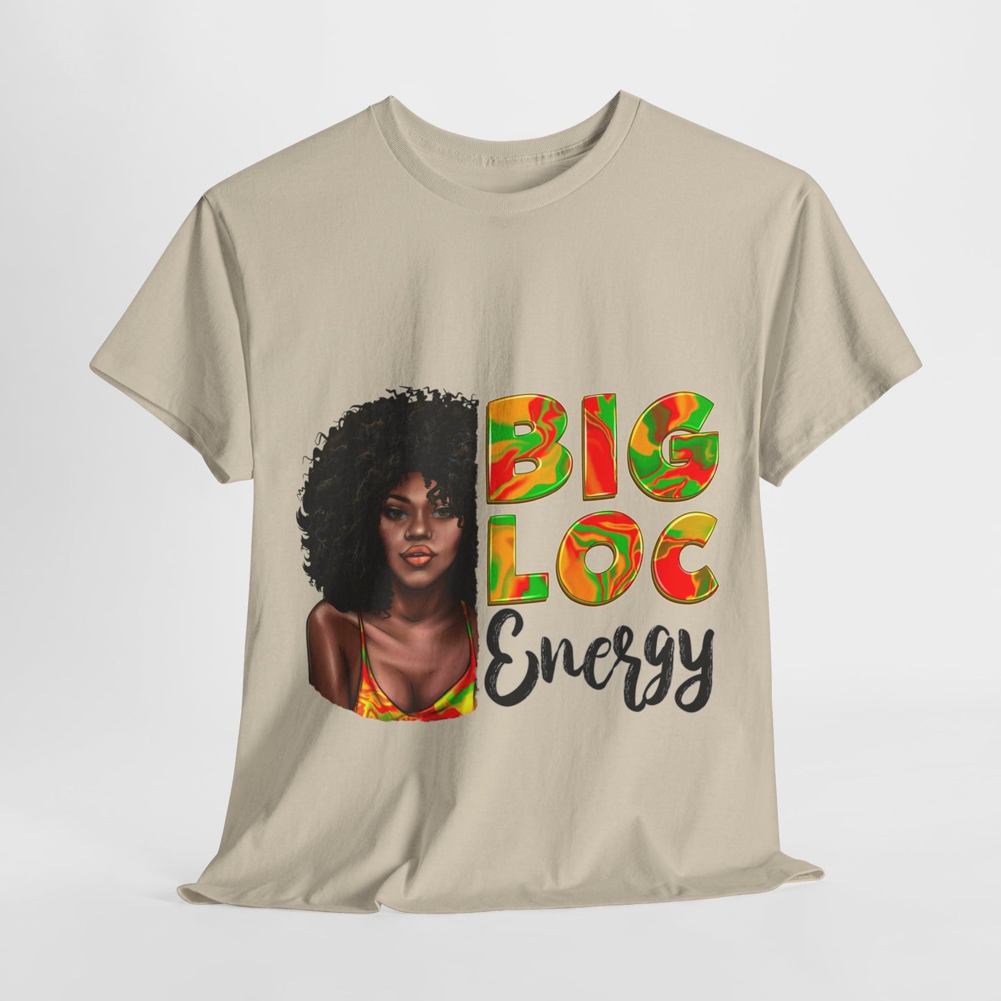 Big Loc Energy Unisex Heavy Cotton Tee