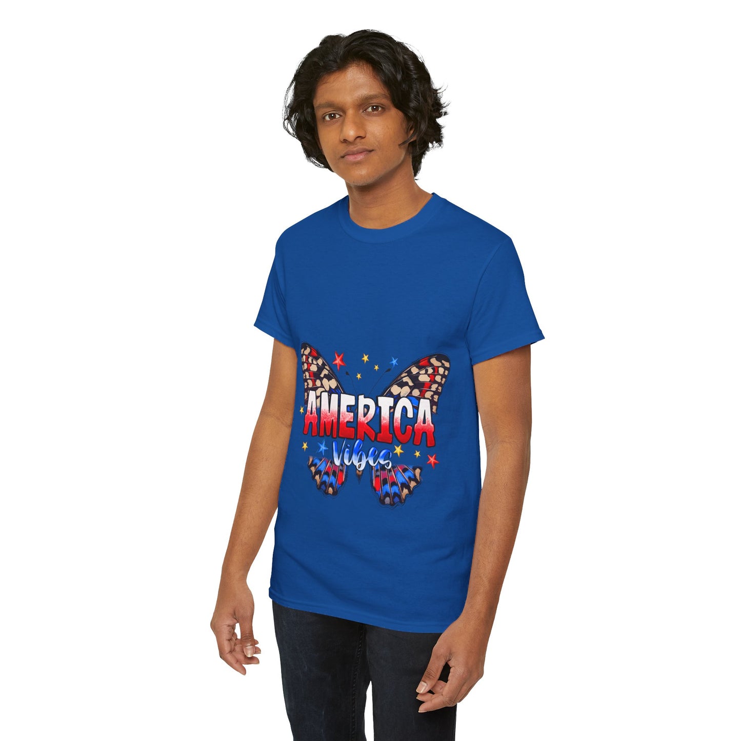 America Vibes Unisex Heavy Cotton Tee