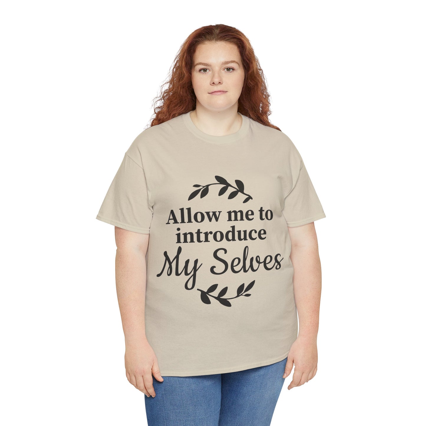 Allow Me To Introduce My Selves Unisex Heavy Cotton Tee