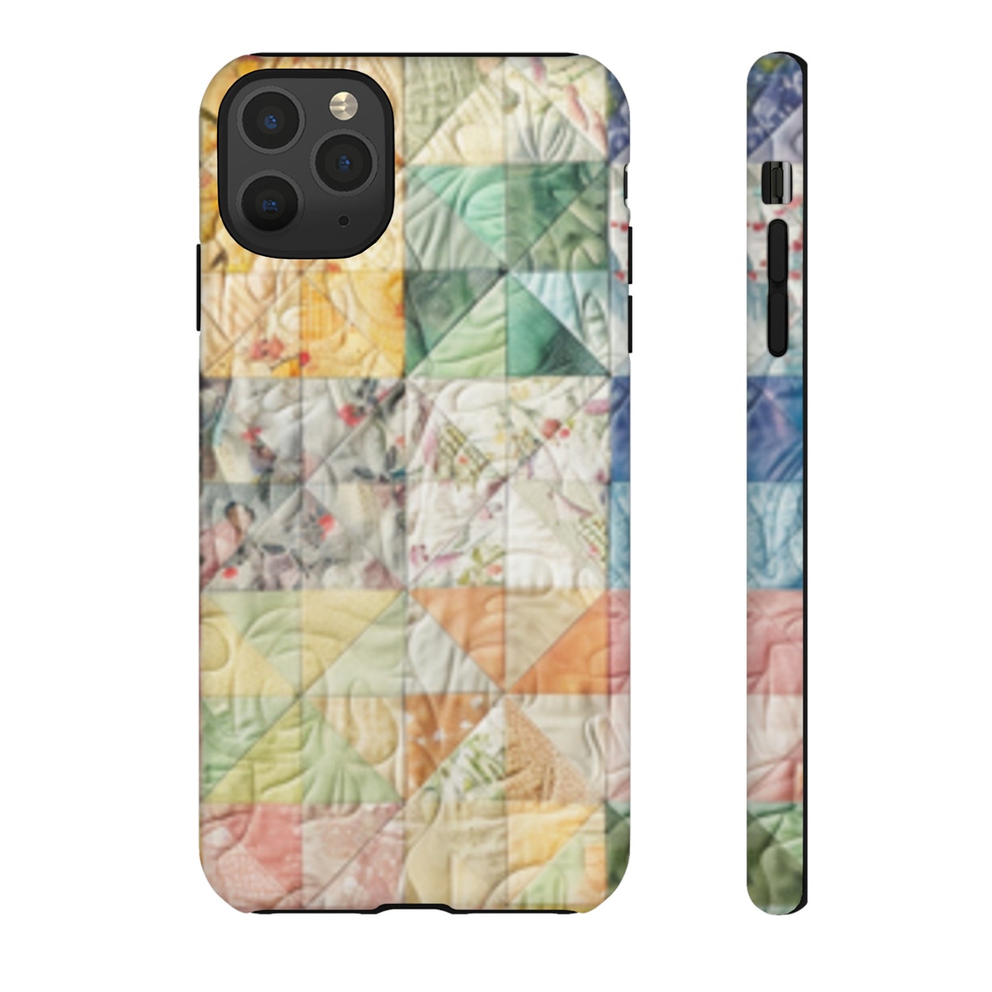 Pastel Quilt Tough Cases