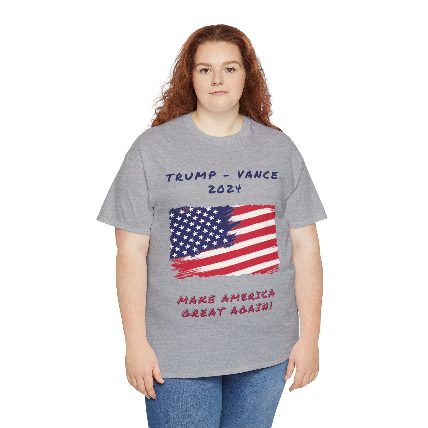 Trump Vance Unisex Heavy Cotton Tee