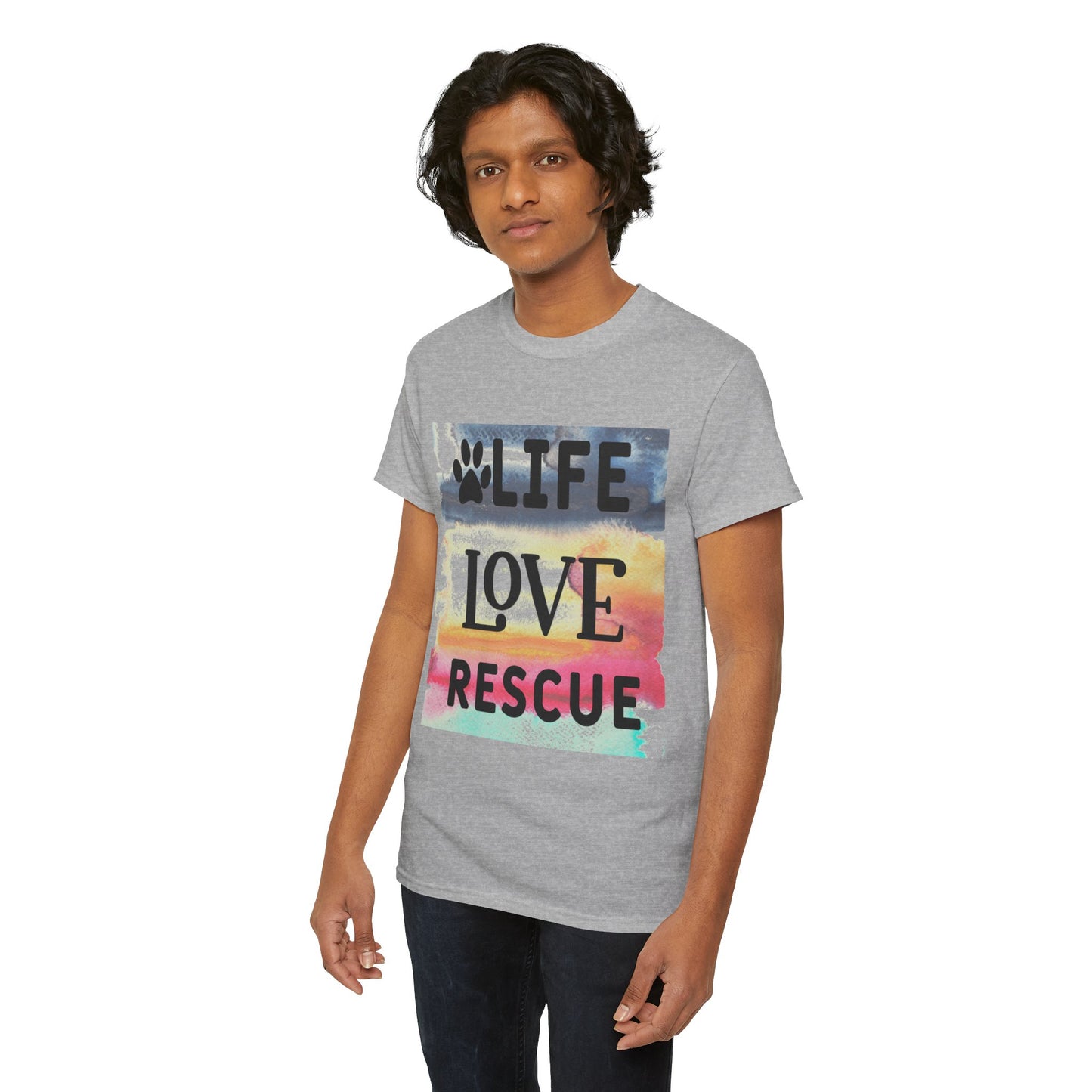 Life Love Rescue Unisex Heavy Cotton Tee