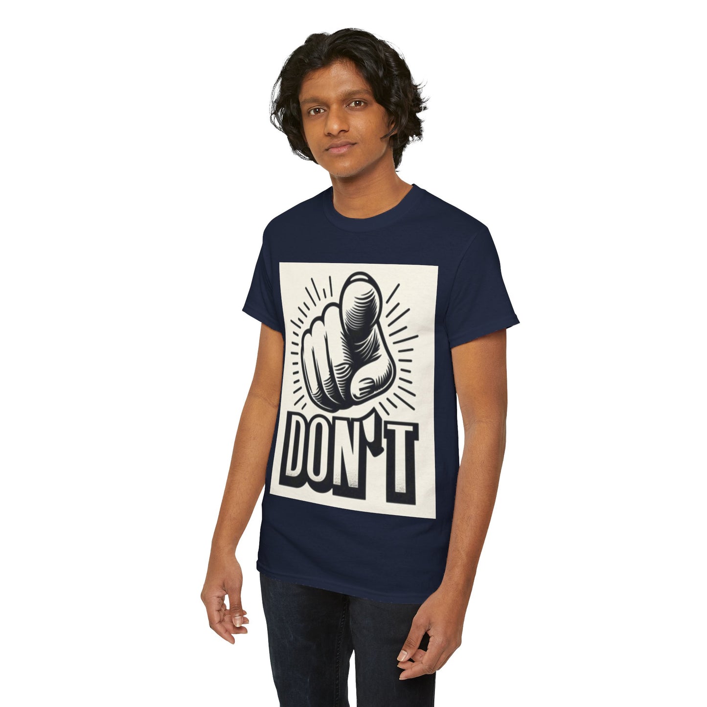 Don't Finger Unisex Heavy Cotton Tee