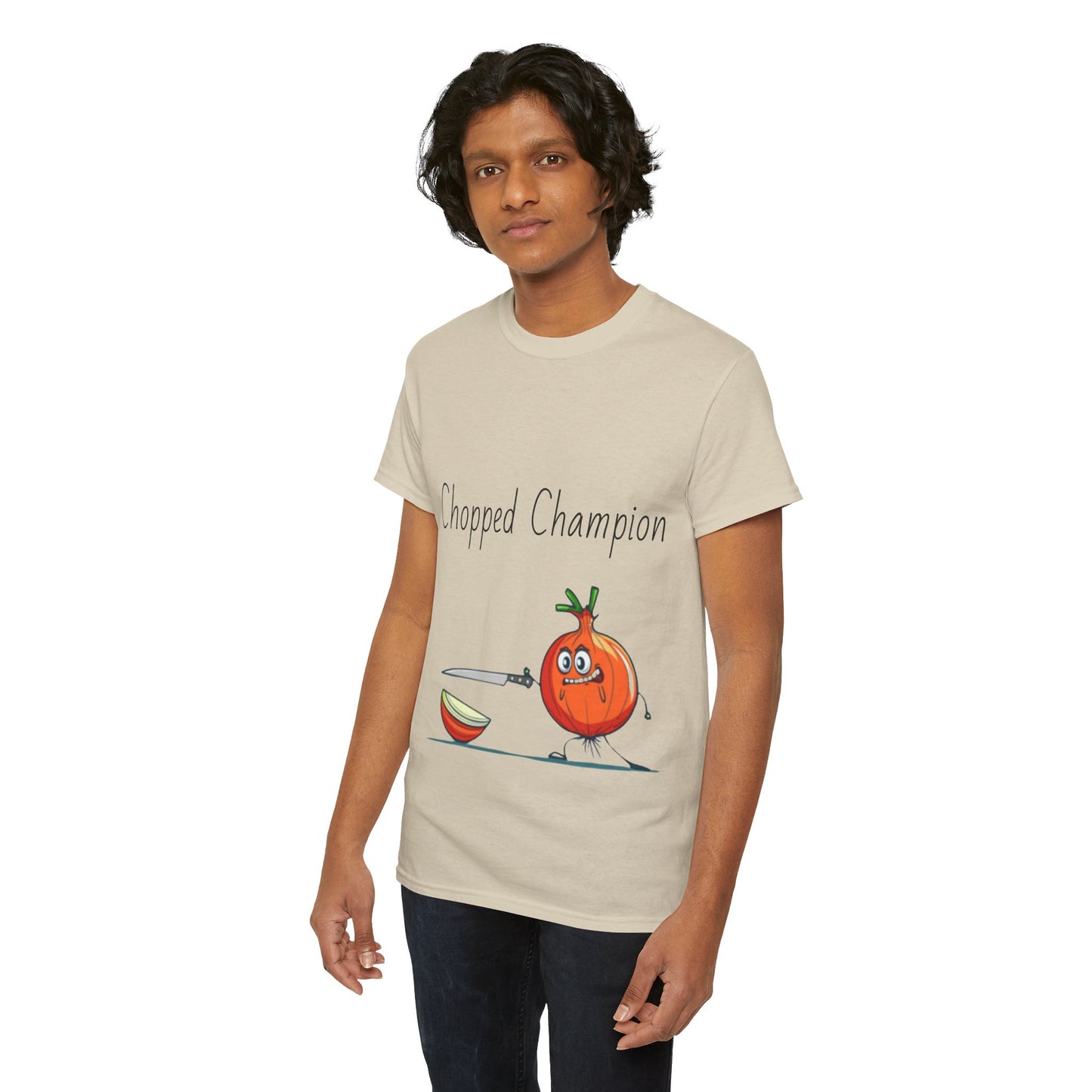 Chopped Champion Unisex Heavy Cotton Tee