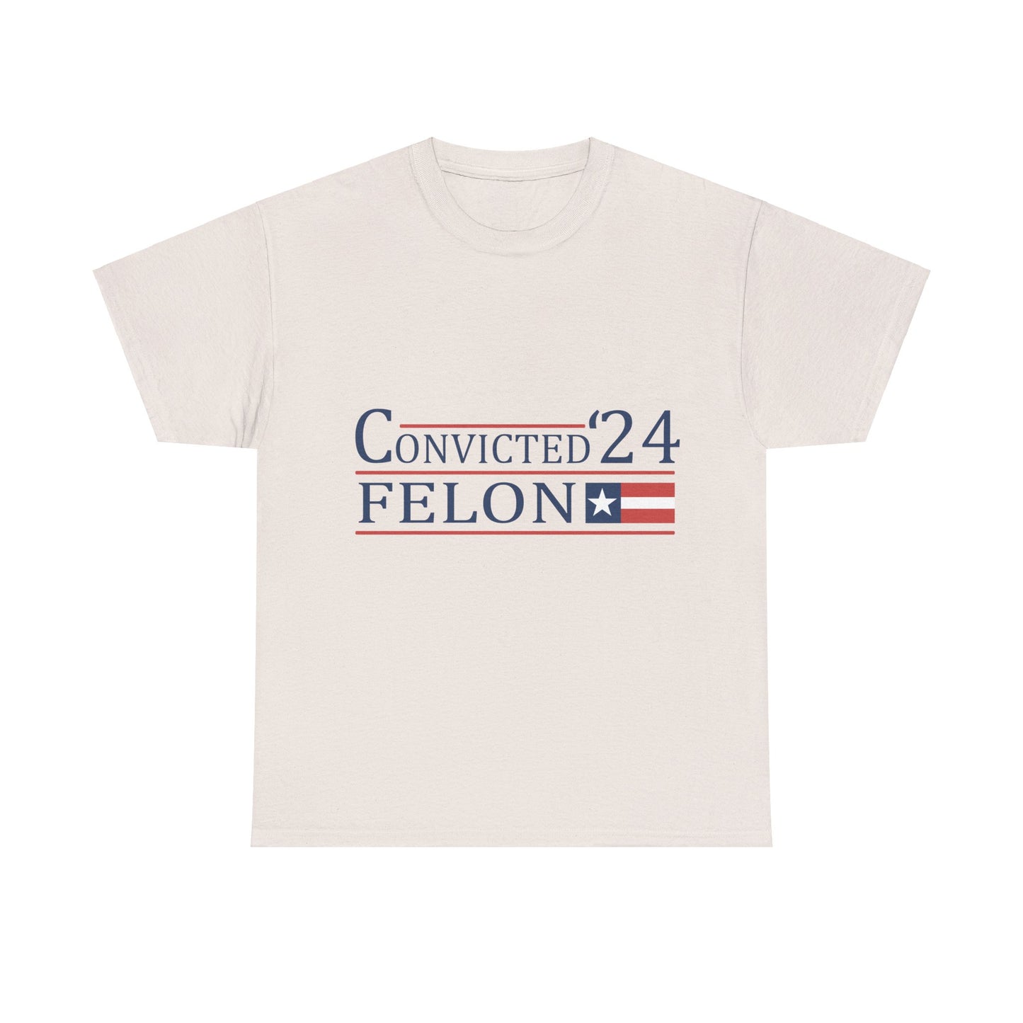 Convicted Felon Unisex Heavy Cotton Tee