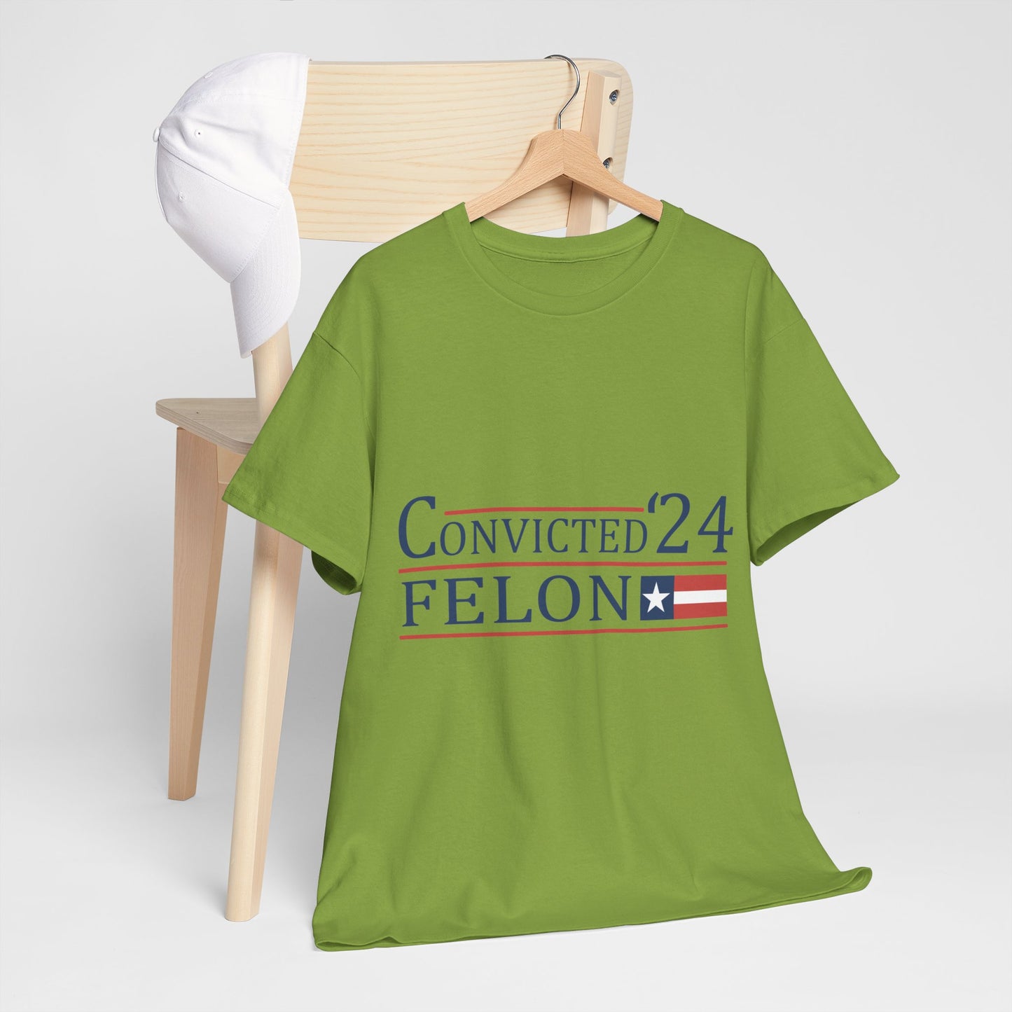 Convicted Felon Unisex Heavy Cotton Tee