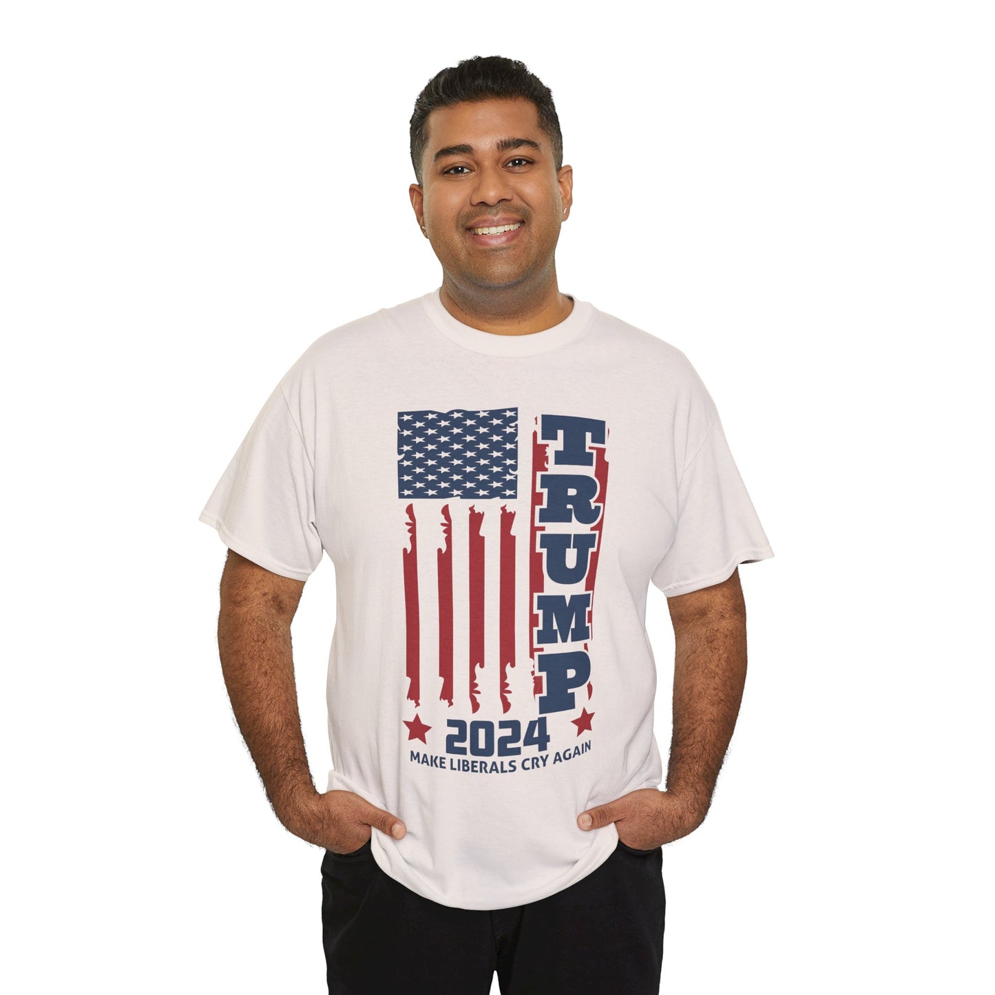 Trump 2024 A Unisex Heavy Cotton Tee