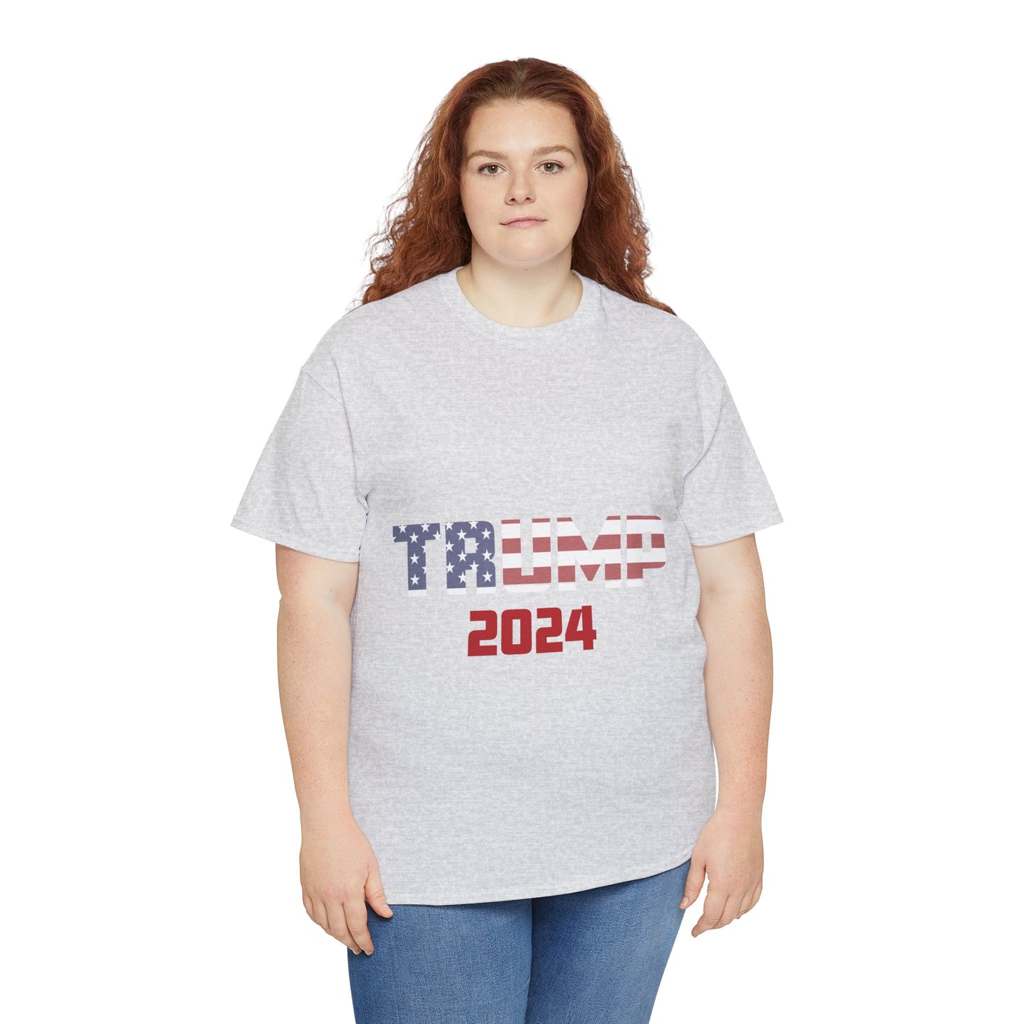 Trump 2024 B Unisex Heavy Cotton Tee