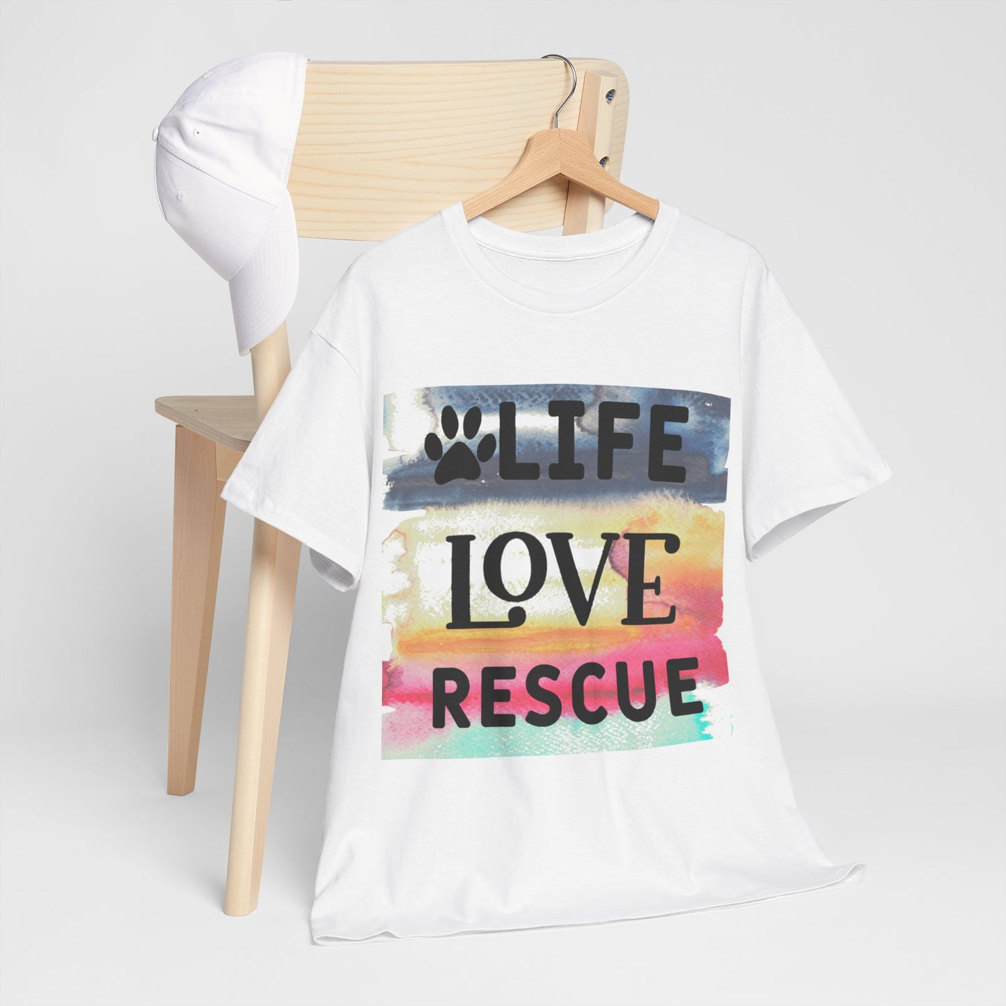 Life Love Rescue Unisex Heavy Cotton Tee