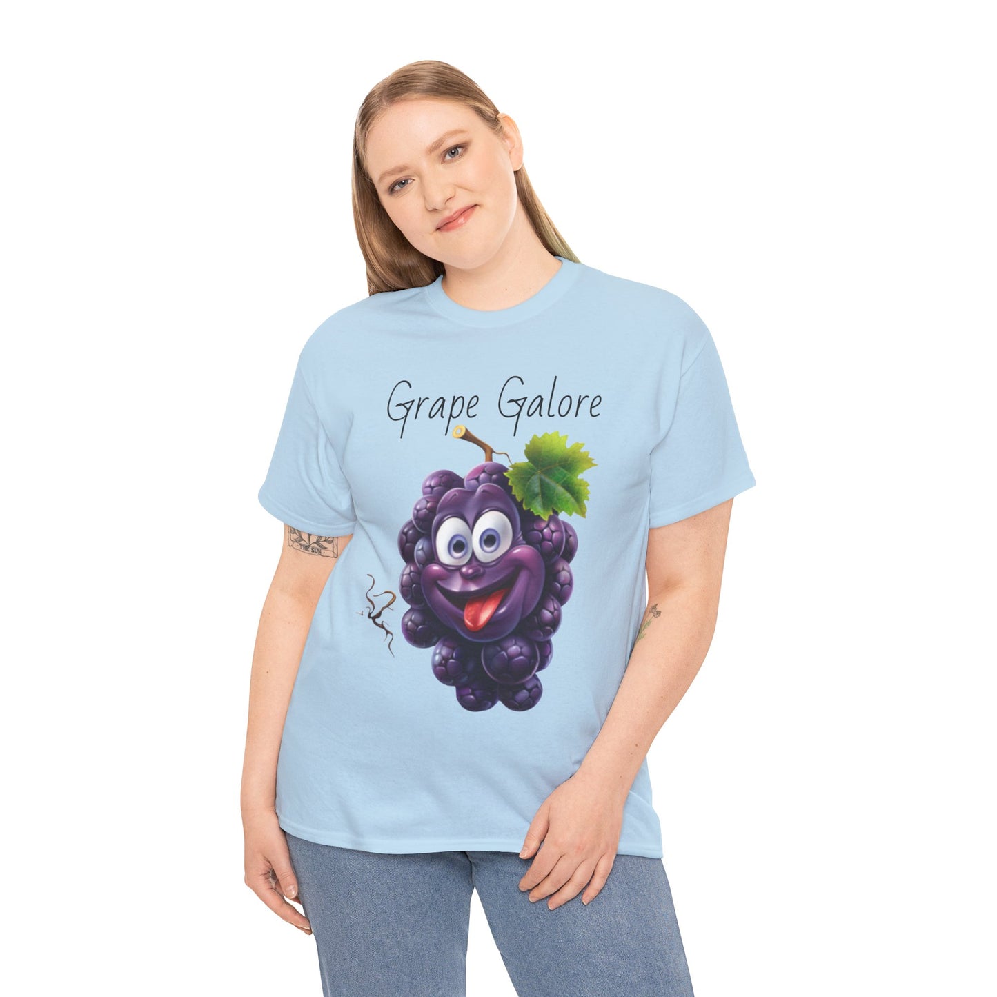 Grape Galore Unisex Heavy Cotton Tee